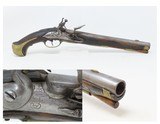 18th Century FREDERICK V DANISH MILITARY Antique FLINTLOCK Pistol DRAGOON
RARE F5 Monogrammed .69 Caliber