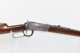 c1907 mfr. WINCHESTER Model 1894 .25-35 WCF LEVER ACTION Rifle C&R Octagonal Barrel, Crescent Butt Plate - 18 of 21