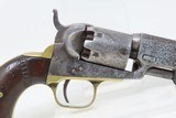 c1862 mfr. COLT Antique CIVIL WAR .31 Percussion Model 1849 POCKET Revolver Classic 6-Shooter by Samuel Colt - 16 of 17