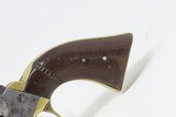 c1862 mfr. COLT Antique CIVIL WAR .31 Percussion Model 1849 POCKET Revolver Classic 6-Shooter by Samuel Colt - 3 of 17