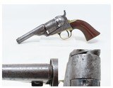 Antique COLT 3-1/2 Inch ROUND BARREL Pocket Model CARTRIDGE .38 CF Revolver 1 of 6500; Scarce CARTRIDGE CONVERSION Model - 1 of 20