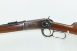 c1910 mfr. WINCHESTER 1894 Lever Action .32-40 WCF SADDLE RING CARBINE C&RIconic REPEATER with COMPASS INLAID in STOCK - 4 of 21