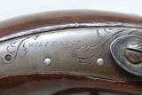 Very Scarce ENGRAVED Antique GILLESPIE .48 Percussion DERINGER Style Pistol CALIFORNIA GOLD RUSH Era RIVERBOAT GAMBLER’s Gun - 6 of 17