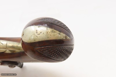 Very Scarce ENGRAVED Antique GILLESPIE .48 Percussion DERINGER Style Pistol CALIFORNIA GOLD RUSH Era RIVERBOAT GAMBLER’s Gun - Image 11 of 17