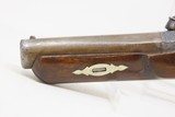 Very Scarce ENGRAVED Antique GILLESPIE .48 Percussion DERINGER Style Pistol CALIFORNIA GOLD RUSH Era RIVERBOAT GAMBLER’s Gun - 17 of 17