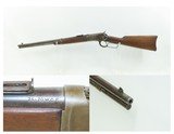 c1914 WINCHESTER 1892 Lever Action Repeating Saddle Ring CARBINE .25-20 WCF New Haven, Connecticut
