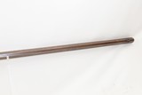 POOR BOY Full-Stock .36 FLINTLOCK Long Rifle Signed “R.O.” Contemporary .36 Caliber Rifle with Striped Maple Stock - 14 of 20