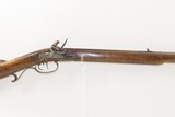 POOR BOY Full-Stock .36 FLINTLOCK Long Rifle Signed “R.O.” Contemporary .36 Caliber Rifle with Striped Maple Stock - 4 of 20