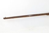POOR BOY Full-Stock .36 FLINTLOCK Long Rifle Signed “R.O.” Contemporary .36 Caliber Rifle with Striped Maple Stock - 18 of 20