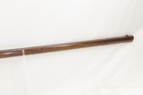 POOR BOY Full-Stock .36 FLINTLOCK Long Rifle Signed “R.O.” Contemporary .36 Caliber Rifle with Striped Maple Stock - 5 of 20