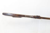 POOR BOY Full-Stock .36 FLINTLOCK Long Rifle Signed “R.O.” Contemporary .36 Caliber Rifle with Striped Maple Stock - 8 of 20
