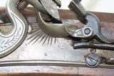 POOR BOY Full-Stock .36 FLINTLOCK Long Rifle Signed “R.O.” Contemporary .36 Caliber Rifle with Striped Maple Stock - 7 of 20