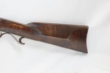 POOR BOY Full-Stock .36 FLINTLOCK Long Rifle Signed “R.O.” Contemporary .36 Caliber Rifle with Striped Maple Stock - 16 of 20