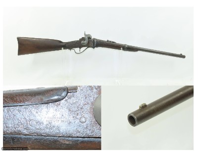 CIVIL WAR Antique U.S. SHARPS NEW MODEL 1863 .52 Perc. Saddle Ring CARBINE
ICONIC Carbine in Original Percussion Configuration