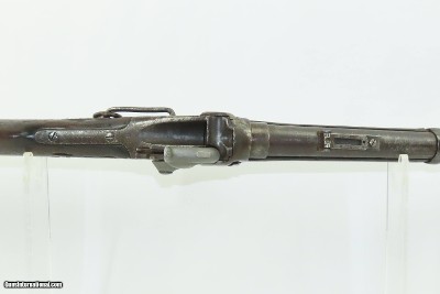 CIVIL WAR Antique U.S. SHARPS NEW MODEL 1863 .52 Perc. Saddle Ring CARBINEICONIC Carbine in Original Percussion Configuration - Image 12 of 19