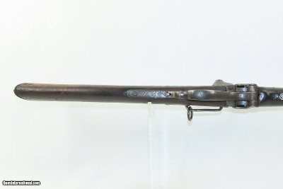 CIVIL WAR Antique U.S. SHARPS NEW MODEL 1863 .52 Perc. Saddle Ring CARBINEICONIC Carbine in Original Percussion Configuration - Image 7 of 19