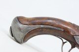 BENOIT PENET French Antique FLINTLOCK .64 Martial Pistol Engraved & Carved
18th Century from St. Etienne Gunmaker! - 3 of 19