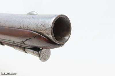 BENOIT PENET French Antique FLINTLOCK .64 Martial Pistol Engraved & Carved18th Century from St. Etienne Gunmaker! - Image 8 of 19