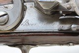 BENOIT PENET French Antique FLINTLOCK .64 Martial Pistol Engraved & Carved
18th Century from St. Etienne Gunmaker! - 6 of 19