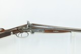 c1880 Antique W. & C. SCOTT 10 Gauge DOUBLE BARREL Sidelever HAMMER Shotgun 10 Gauge SIDE x SIDE with DAMASCUS BARRELS - 16 of 19