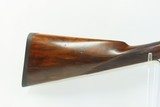 c1880 Antique W. & C. SCOTT 10 Gauge DOUBLE BARREL Sidelever HAMMER Shotgun 10 Gauge SIDE x SIDE with DAMASCUS BARRELS - 15 of 19