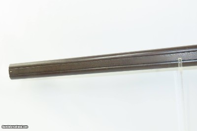 ENGRAVED & GOLD INLAID Antique NOWOTNY Percussion 12g DOUBLE BARREL Shotgun FINE Gorgeously Engraved, Gold Inlaid Maker Marked - Image 14 of 20