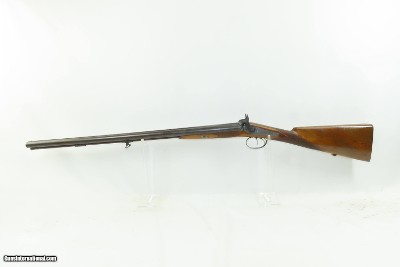 ENGRAVED & GOLD INLAID Antique NOWOTNY Percussion 12g DOUBLE BARREL Shotgun FINE Gorgeously Engraved, Gold Inlaid Maker Marked - Image 2 of 20