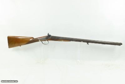 ENGRAVED & GOLD INLAID Antique NOWOTNY Percussion 12g DOUBLE BARREL Shotgun FINE Gorgeously Engraved, Gold Inlaid Maker Marked - Image 15 of 20