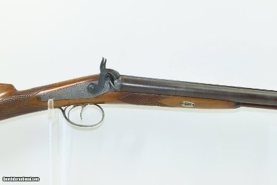 ENGRAVED & GOLD INLAID Antique NOWOTNY Percussion 12g DOUBLE BARREL Shotgun FINE Gorgeously Engraved, Gold Inlaid Maker Marked - Image 17 of 20