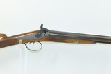 ENGRAVED & GOLD INLAID Antique NOWOTNY Percussion 12g DOUBLE BARREL Shotgun FINE Gorgeously Engraved, Gold Inlaid Maker Marked - 17 of 20