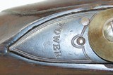 D/6 British TOWER Antique INDIA Pattern BROWN BESS FLINTLOCK Musket BAYONET NAPOLEONIC WARS Era Musket with “GR” ROYAL CIPHER - 8 of 25