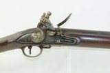 D/6 British TOWER Antique INDIA Pattern BROWN BESS FLINTLOCK Musket BAYONET NAPOLEONIC WARS Era Musket with “GR” ROYAL CIPHER - 5 of 25