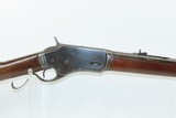 c1881 Antique WHITNEY-KENNEDY Lever Action Repeating RIFLE in .44-40 WCFLARGE FRAME Rifle with “BURGESS” Style Lever - 16 of 19