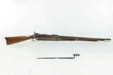 Antique U.S. SPRINGFIELD M1884 “TRAPDOOR” .45-70 GOVT INDIAN WARS w/BAYONET U.S. MILITARY Rifle with LEATHER SLING - 2 of 22