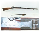 Antique U.S. SPRINGFIELD M1884 TRAPDOOR .45 70 Rifle INDIAN WARS w/BAYONET
U.S. MILITARY Rifle with BAYONET & SHEATH
