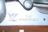 Antique U.S. SPRINGFIELD M1873 TRAPDOOR .45-70 GOVT Rifle “SWP” CARTOUCHEU.S. Military Rifle Made at the SPRINGFIELD ARMORY - 6 of 23