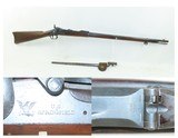 Antique U.S. SPRINGFIELD M1873 TRAPDOOR .45-70 GOVT Rifle “SWP” CARTOUCHEU.S. Military Rifle Made at the SPRINGFIELD ARMORY - 1 of 23