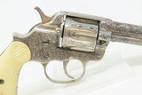 Engraved COLT Model 1878 FRONTIER SIX-SHOOTER .44-40 Revolver C&R c1900 mfr Early Double Action Colt Revolver! - 18 of 19