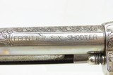 Engraved COLT Model 1878 FRONTIER SIX-SHOOTER .44-40 Revolver C&R c1900 mfr Early Double Action Colt Revolver! - 6 of 19