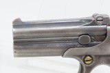 REMINGTON Model 95 Type II .41 RF OVER/UNDER Double DERINGER C&R PistolSELF DEFENSE .41 Caliber Rimfire Pistol - 5 of 17