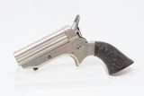 CIVIL WAR Era Antique C. SHARPS .22 PEPPERBOX Wild West RIVERBOAT GAMBLERMfg. 1859-74 Model 1A Pocket Pepperbox Revolver - 2 of 19