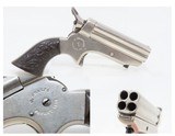 CIVIL WAR Era Antique C. SHARPS .22 PEPPERBOX Wild West RIVERBOAT GAMBLER
Mfg. 1859-74 Model 1A Pocket Pepperbox Revolver