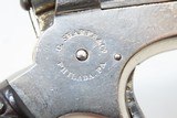 CIVIL WAR Era Antique C. SHARPS .22 PEPPERBOX Wild West RIVERBOAT GAMBLERMfg. 1859-74 Model 1A Pocket Pepperbox Revolver - 15 of 19