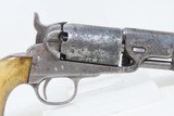 TURKISH Antique Period Copy of a COLT POCKET Revolver .35 Percussion 5-1/2 inch OCTAGONAL BARREL - 24 of 25
