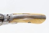 TURKISH Antique Period Copy of a COLT POCKET Revolver .35 Percussion 5-1/2 inch OCTAGONAL BARREL - 13 of 25