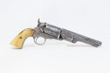 TURKISH Antique Period Copy of a COLT POCKET Revolver .35 Percussion 5-1/2 inch OCTAGONAL BARREL - 22 of 25