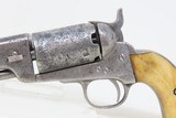 TURKISH Antique Period Copy of a COLT POCKET Revolver .35 Percussion 5-1/2 inch OCTAGONAL BARREL - 11 of 25
