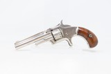 Nice OLD WEST Antique SMITH & WESSON No. 1 BORED THROUGH CYLINDER Revolver19th Century POCKET CARRY for the Armed Citizen - 2 of 16