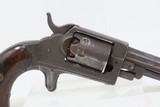 Antique CIVIL WAR Era “PROTECTION” Marked .28 PERCUSSION Pocket RevolverSingle Action .28 Caliber Spur Trigger Revolver - 16 of 17