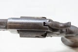Antique CIVIL WAR Era “PROTECTION” Marked .28 PERCUSSION Pocket RevolverSingle Action .28 Caliber Spur Trigger Revolver - 7 of 17